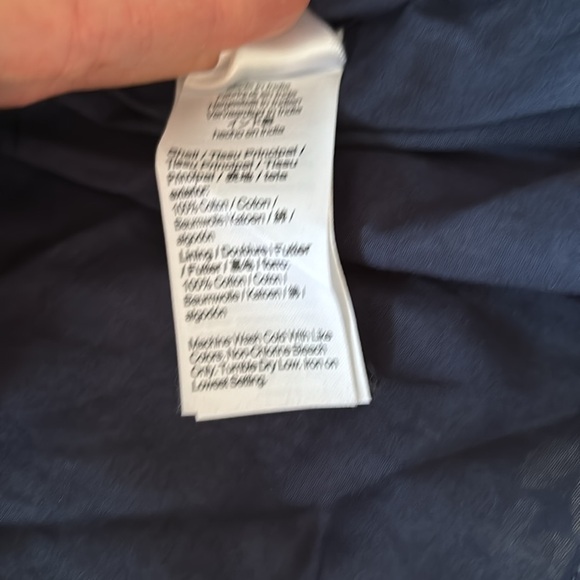 NWT CrewCuts Navy and White Daisy dress - Picture 7 of 7